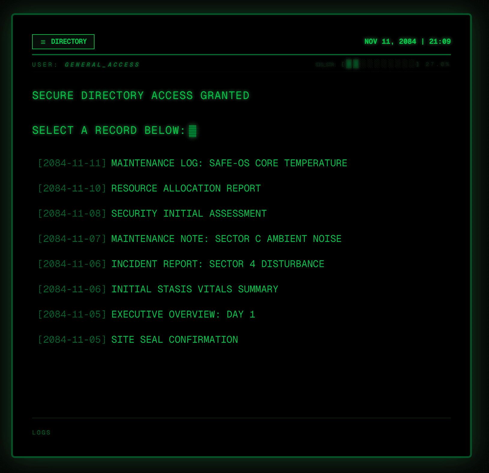 Site 109 – hero